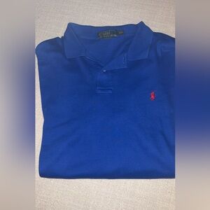 Polo by Ralph Lauren Men's Royal Blue Polo Shirt